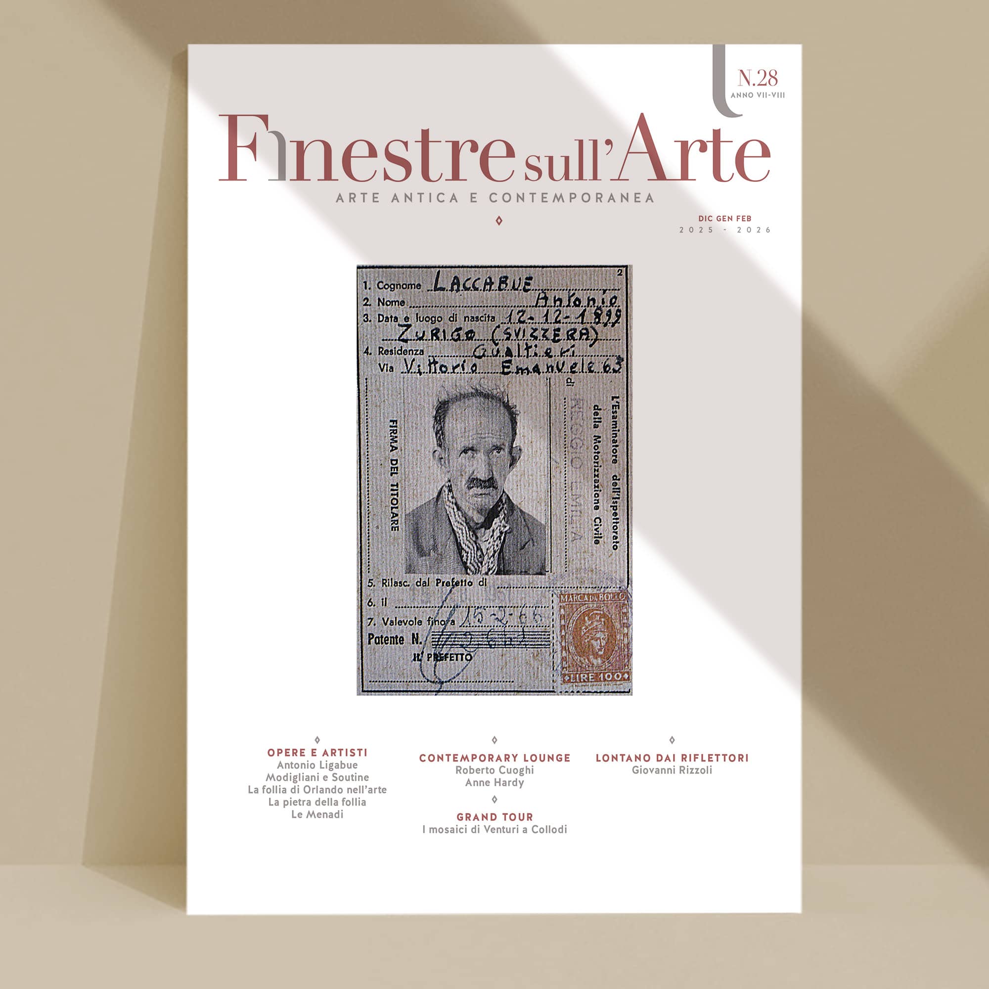 Magazine Finestre sull'Arte (Singolo numero - N°28)