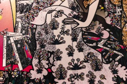 Primavera after Botticelli with Alitalia and kitten - immagine 2