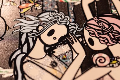 Primavera after Botticelli with Alitalia and kitten - immagine 10